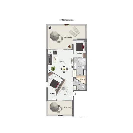 Promenadenvilla 03 10 דירה *